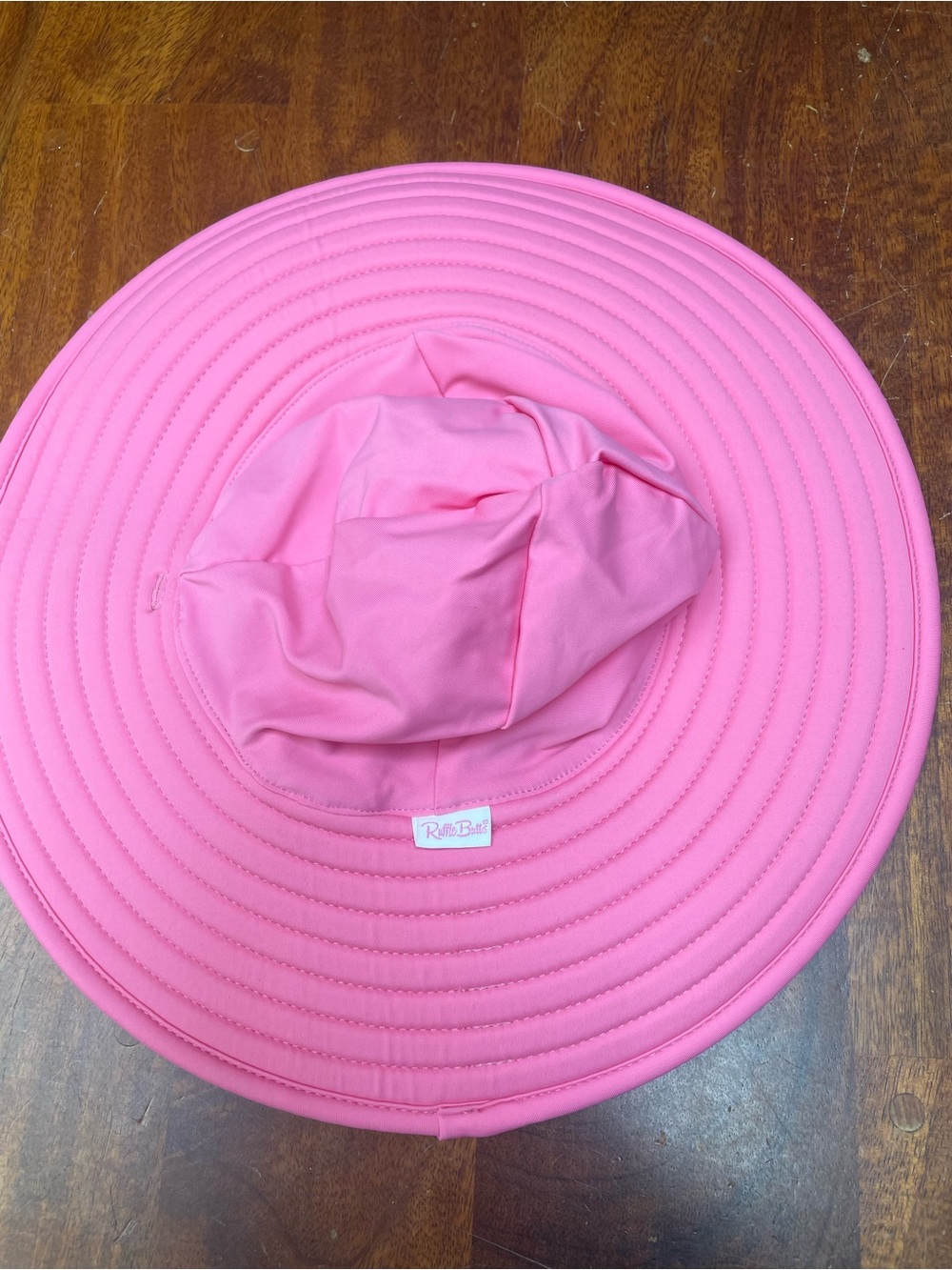 Ruffle butts sun hat size 3t to 5t